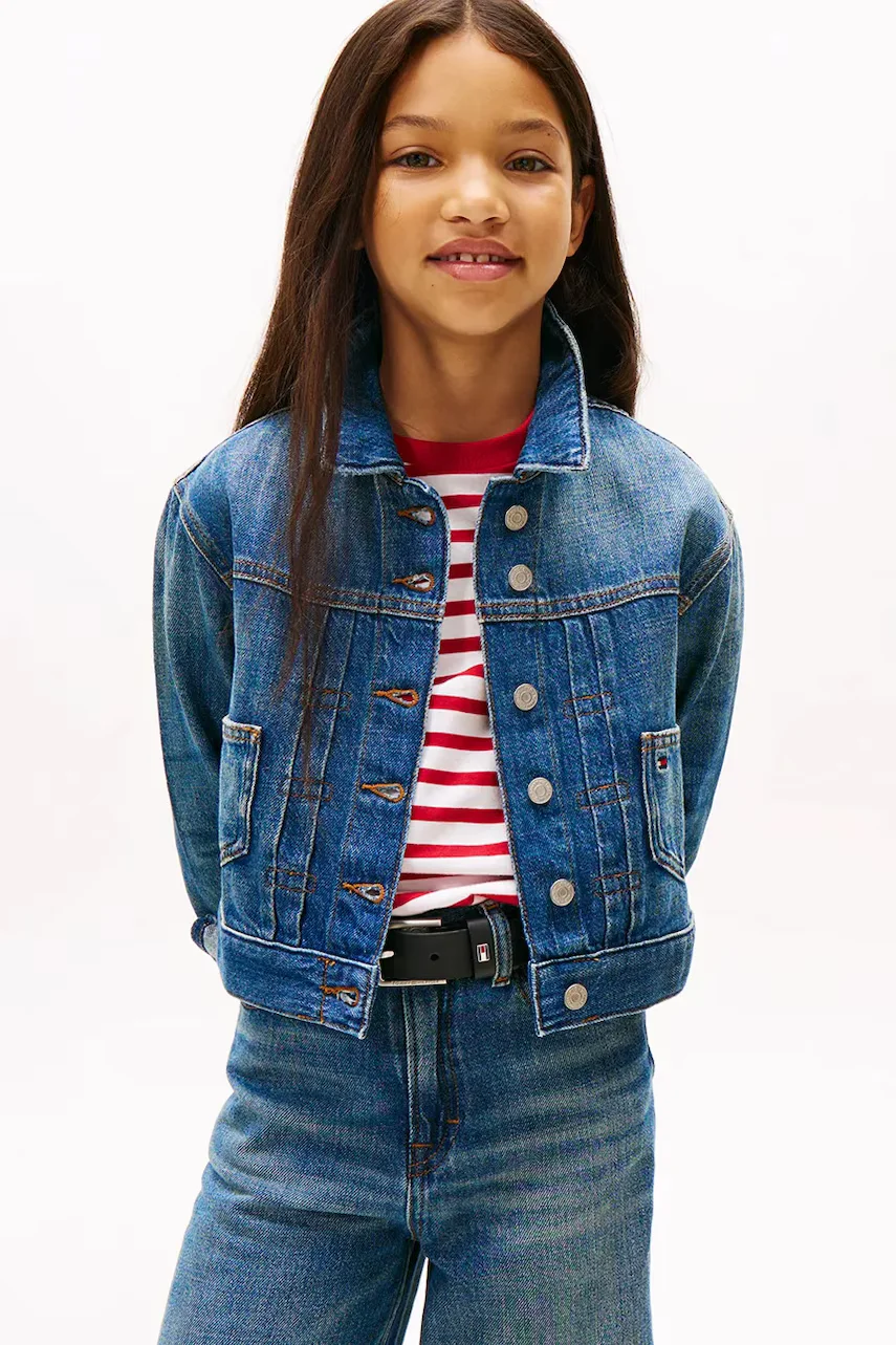 Tommy Hilfiger Детско дънково яке