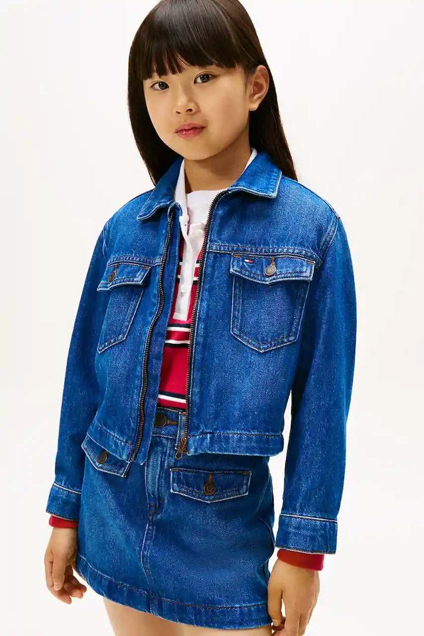 Tommy Hilfiger Детско дънково яке