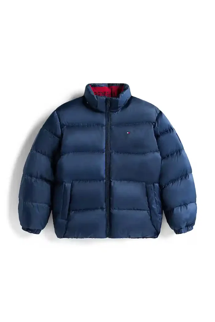 Tommy Hilfiger Детско пухено яке в тъмносиньо KB0KB10091