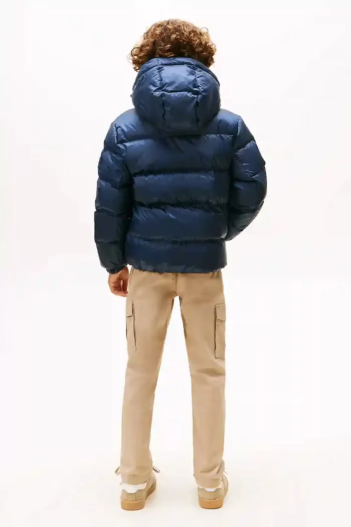 Tommy Hilfiger Детско пухено яке в тъмносиньо KB0KB10091