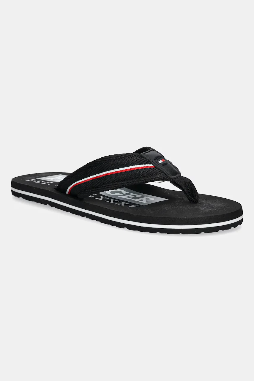 Tommy Hilfiger Джапанки CORPORATE HILFIGER BEACH SANDAL