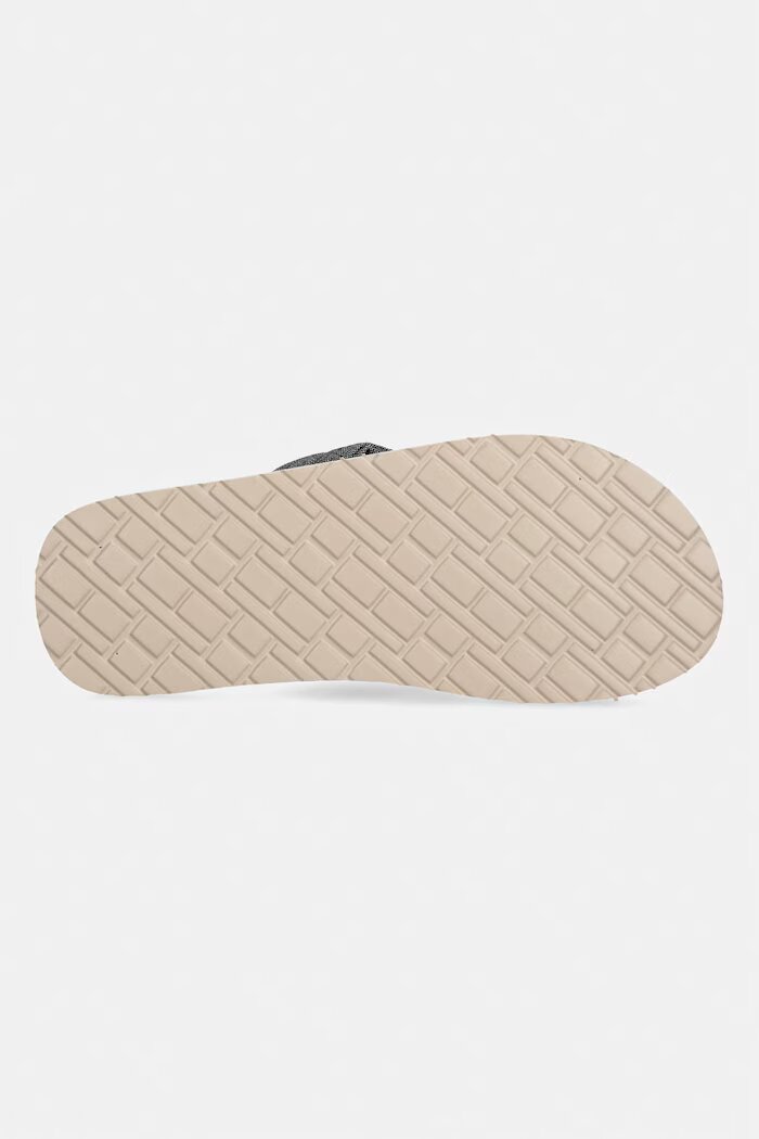 Tommy Hilfiger джапанки мъжки HILFIGER CHAMBRAY BEACH SANDAL черни FM0FM05751