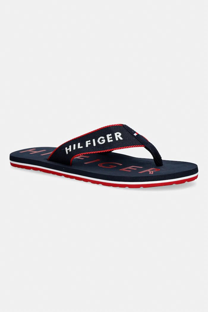 Tommy Hilfiger джапанки мъжки SPORTY HILFIGER BEACH SANDAL тъмносини FM0FM05913