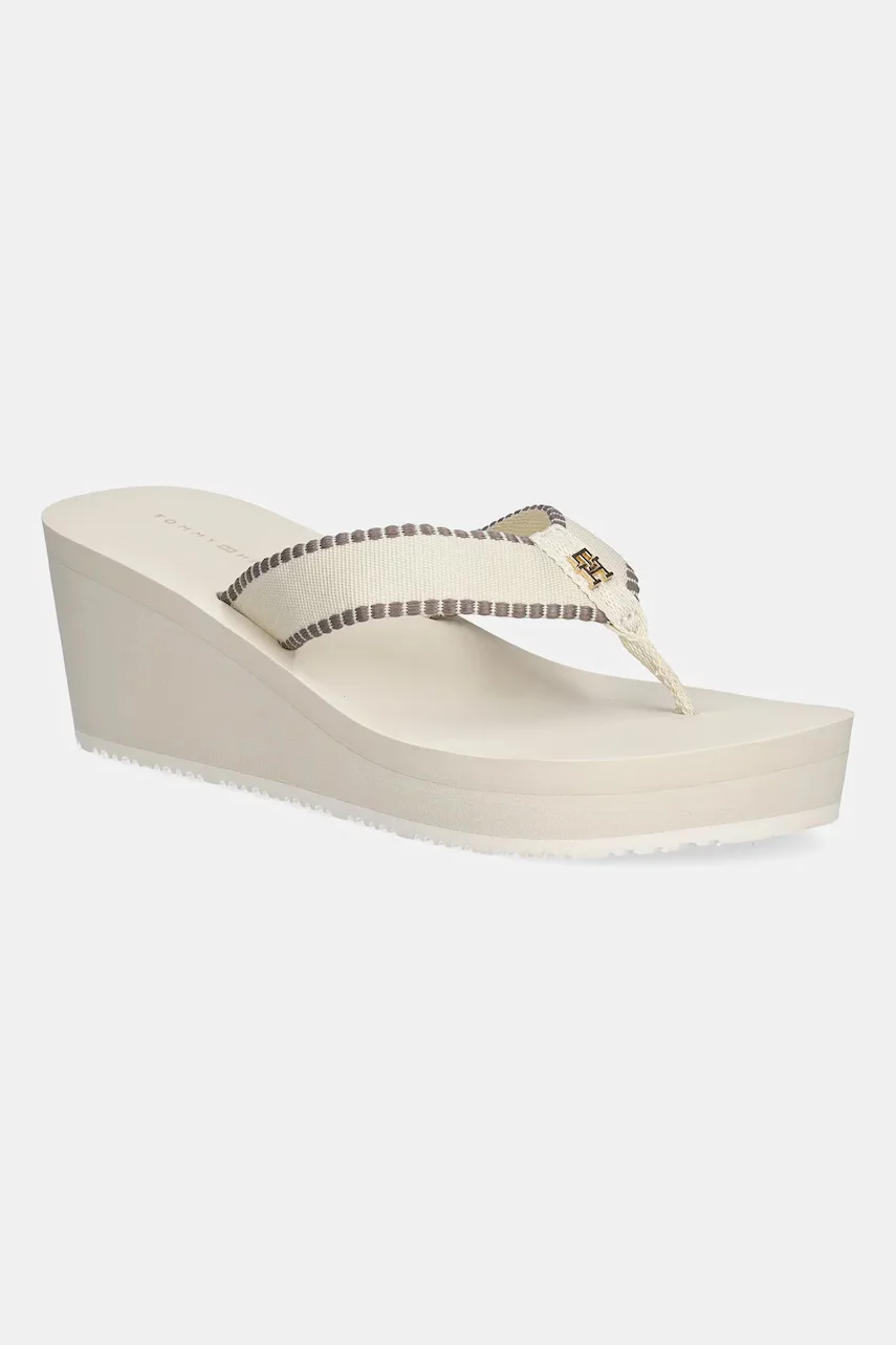 Tommy Hilfiger Джапанки WEDGE BEACH SANDAL
