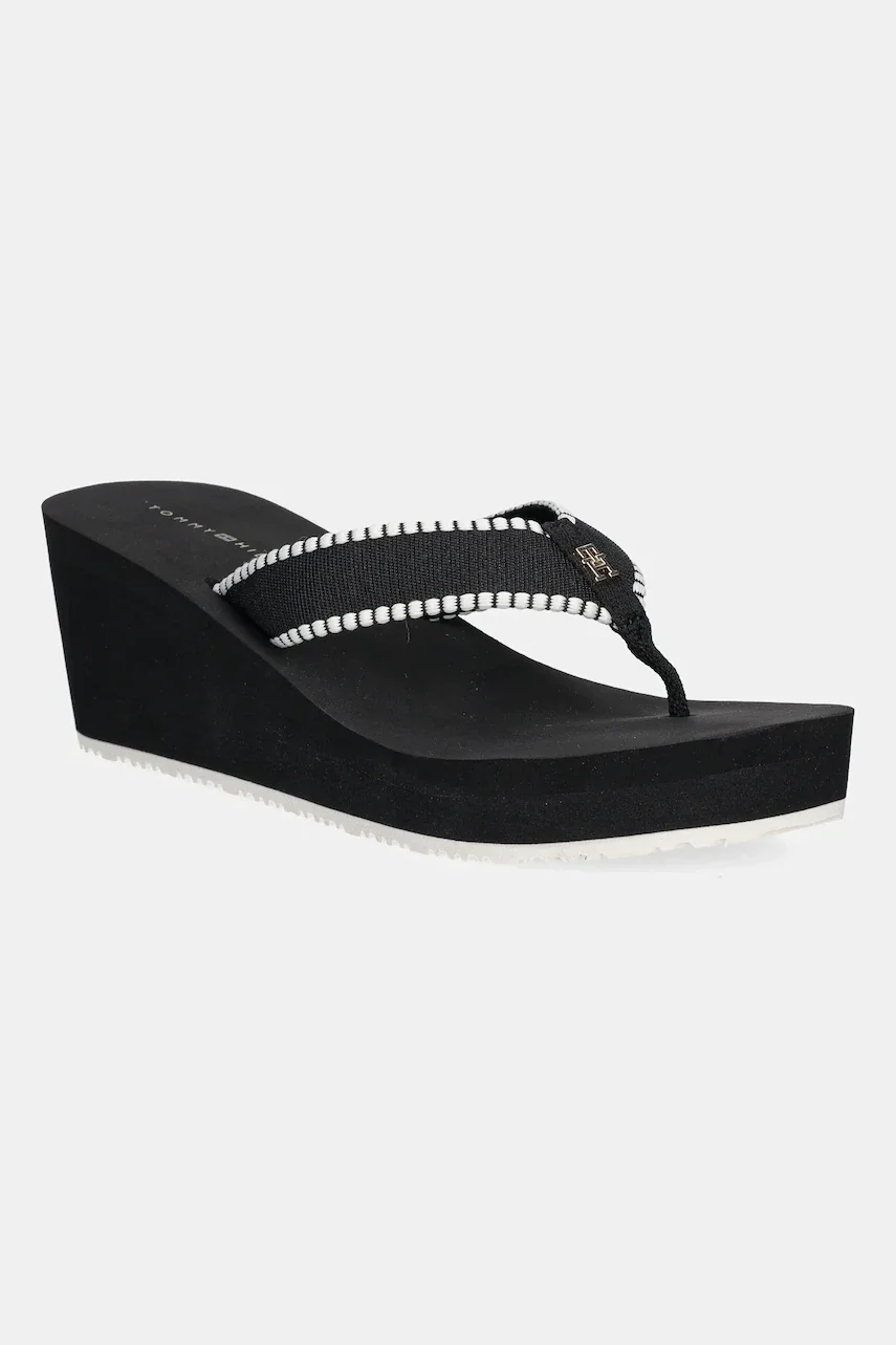 Tommy Hilfiger Джапанки WEDGE BEACH SANDAL
