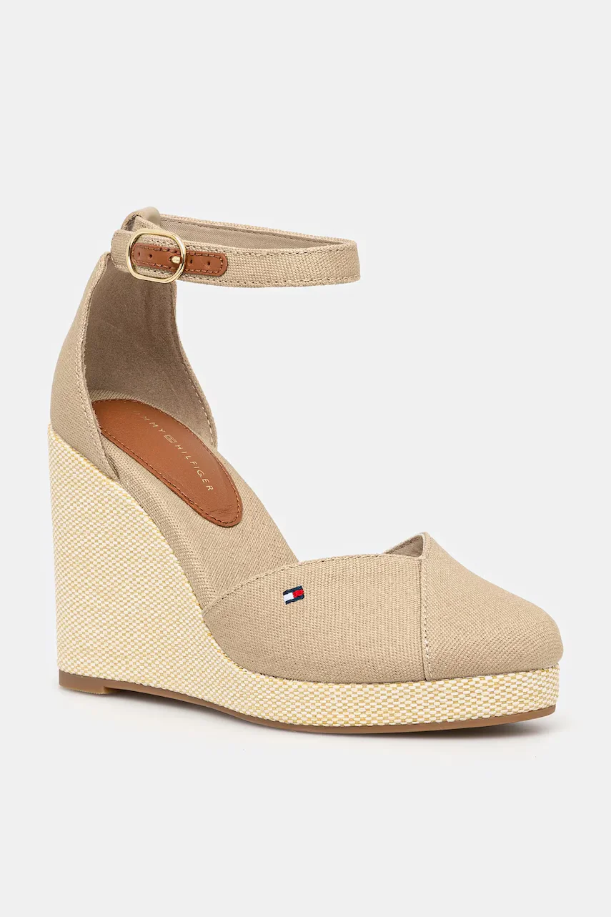 Tommy Hilfiger Еспадрили FLAG HIGH WEDGE ESPAD CLOSED TOE