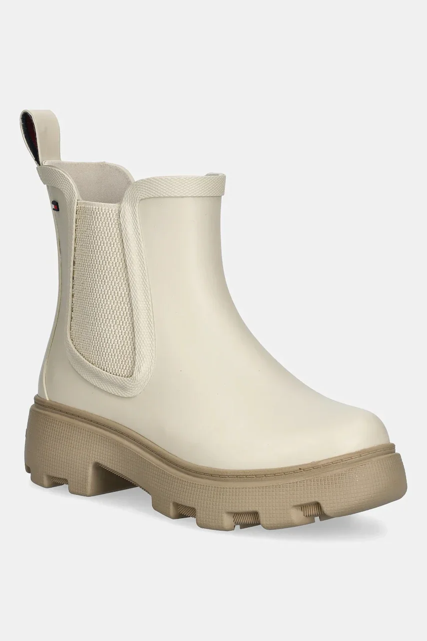 Tommy Hilfiger Гумени ботуши RUBBER FLAG CLEATED RAINBOOT