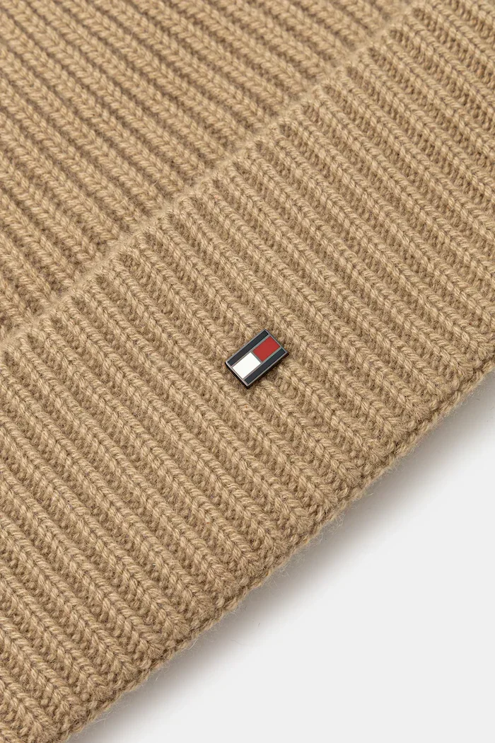 Tommy Hilfiger Кашмирена шапка в зелено AM0AM13586
