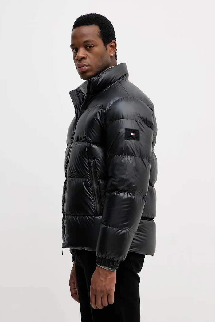 Tommy Hilfiger късо яке мъжко черно MW0MW40617