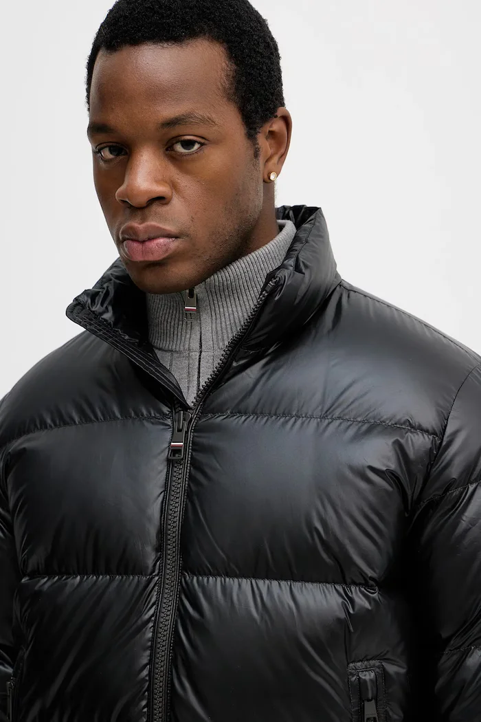 Tommy Hilfiger късо яке мъжко черно MW0MW40617
