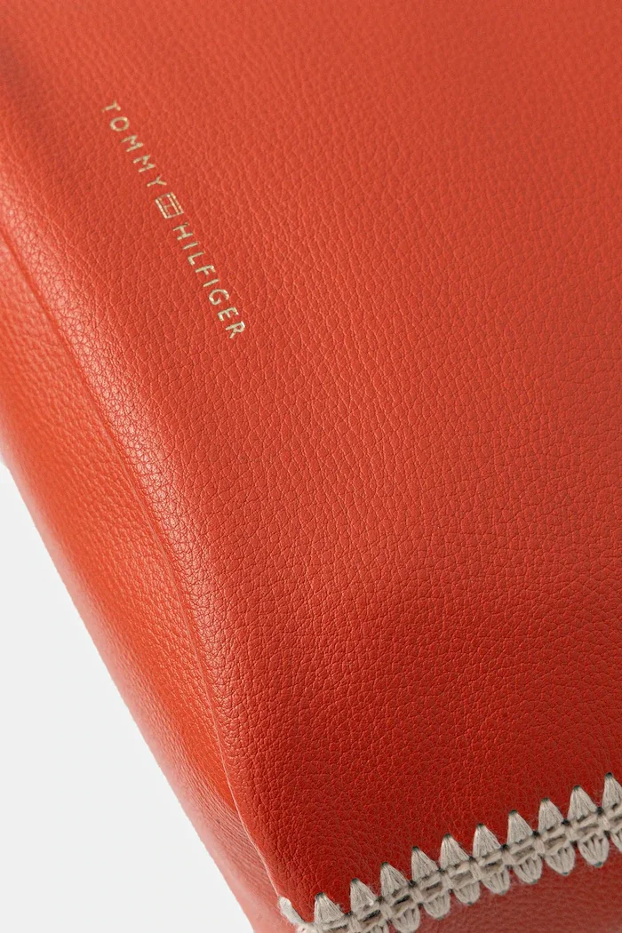 Tommy Hilfiger Кожена чанта в оранжево AW0AW17540