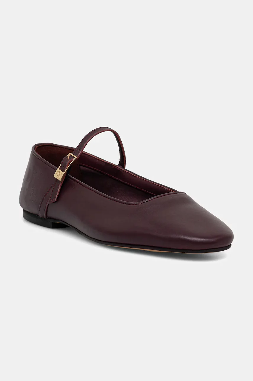 Tommy Hilfiger Кожени балеринки SMOOTH LEATHER MARYJANE