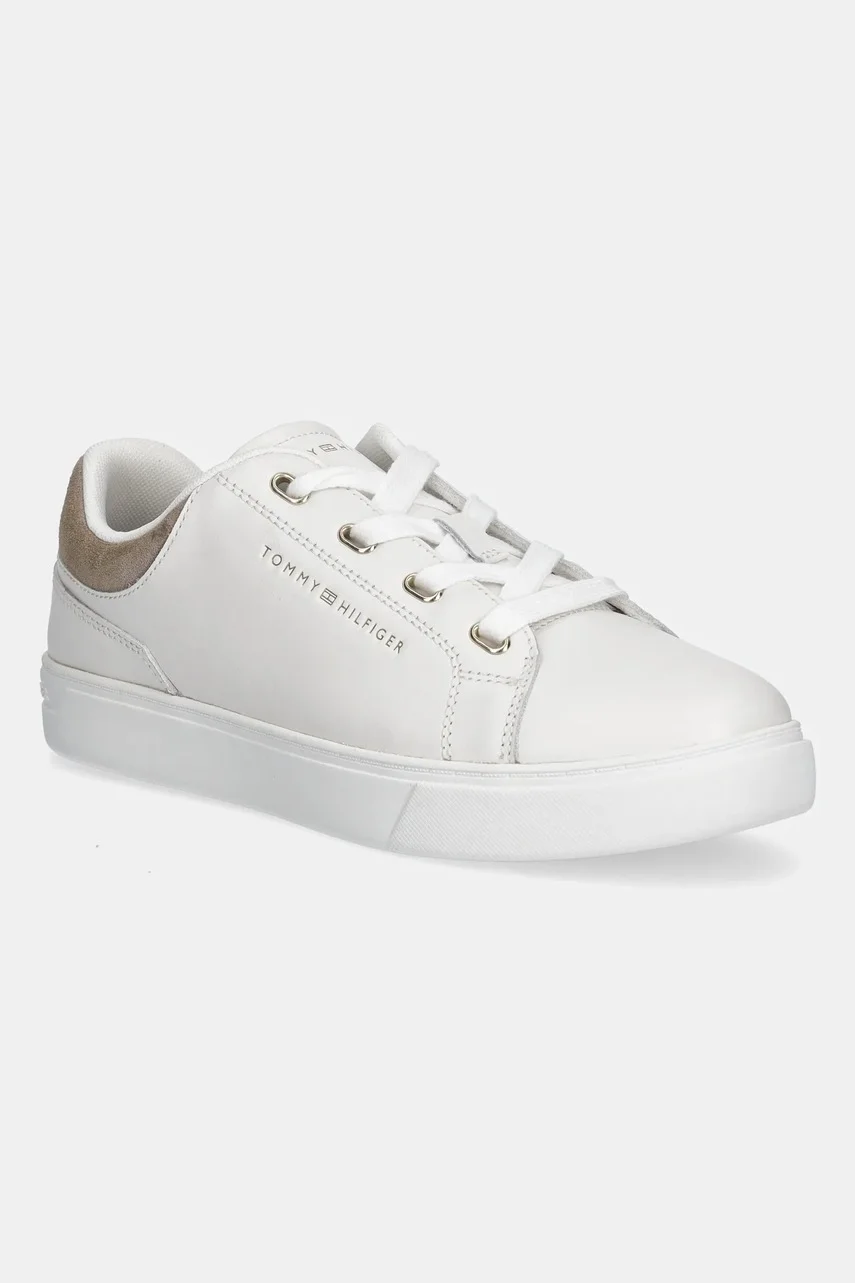 Tommy Hilfiger Кожени маратонки CASUAL CUPSOLE SNEAKER