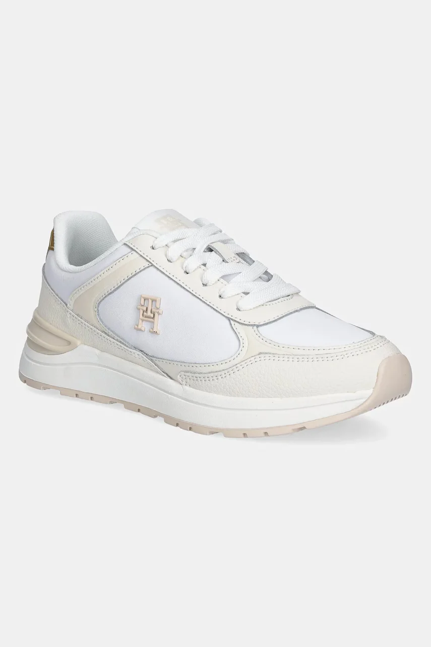 Tommy Hilfiger Кожени маратонки CASUAL FASHION RUNNER LTHR