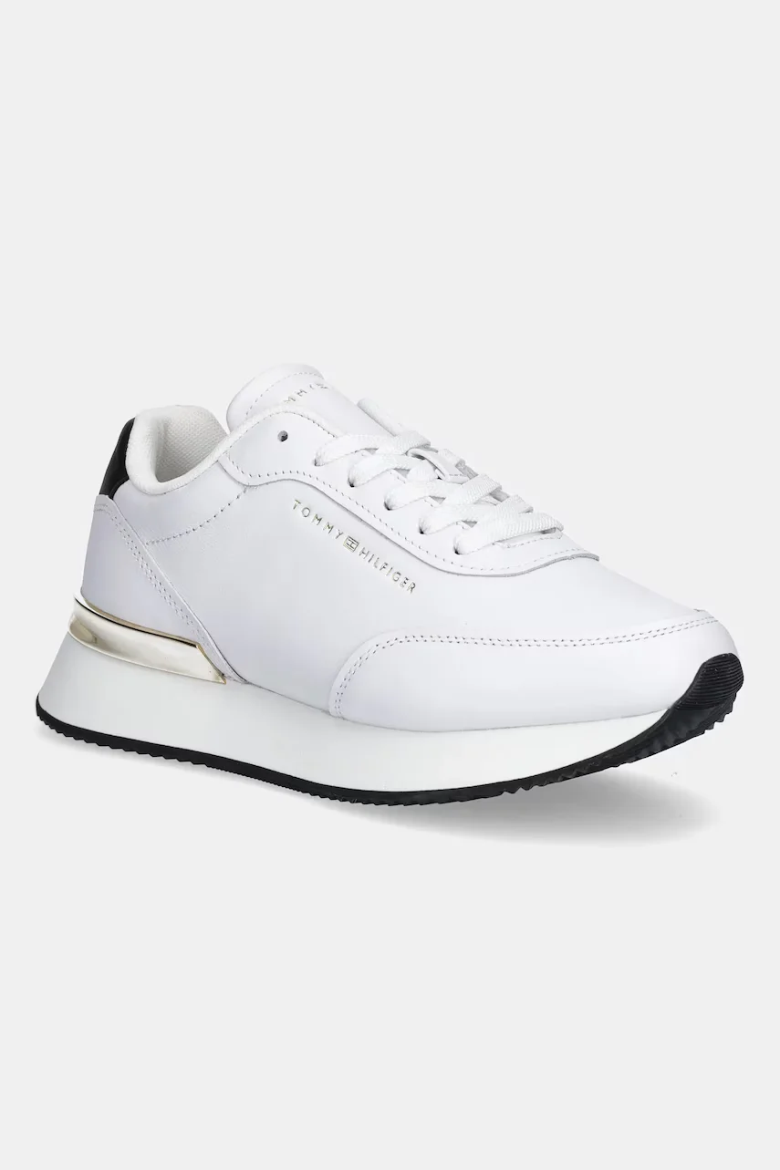 Tommy Hilfiger Кожени маратонки CHIC FASHION RUNNER