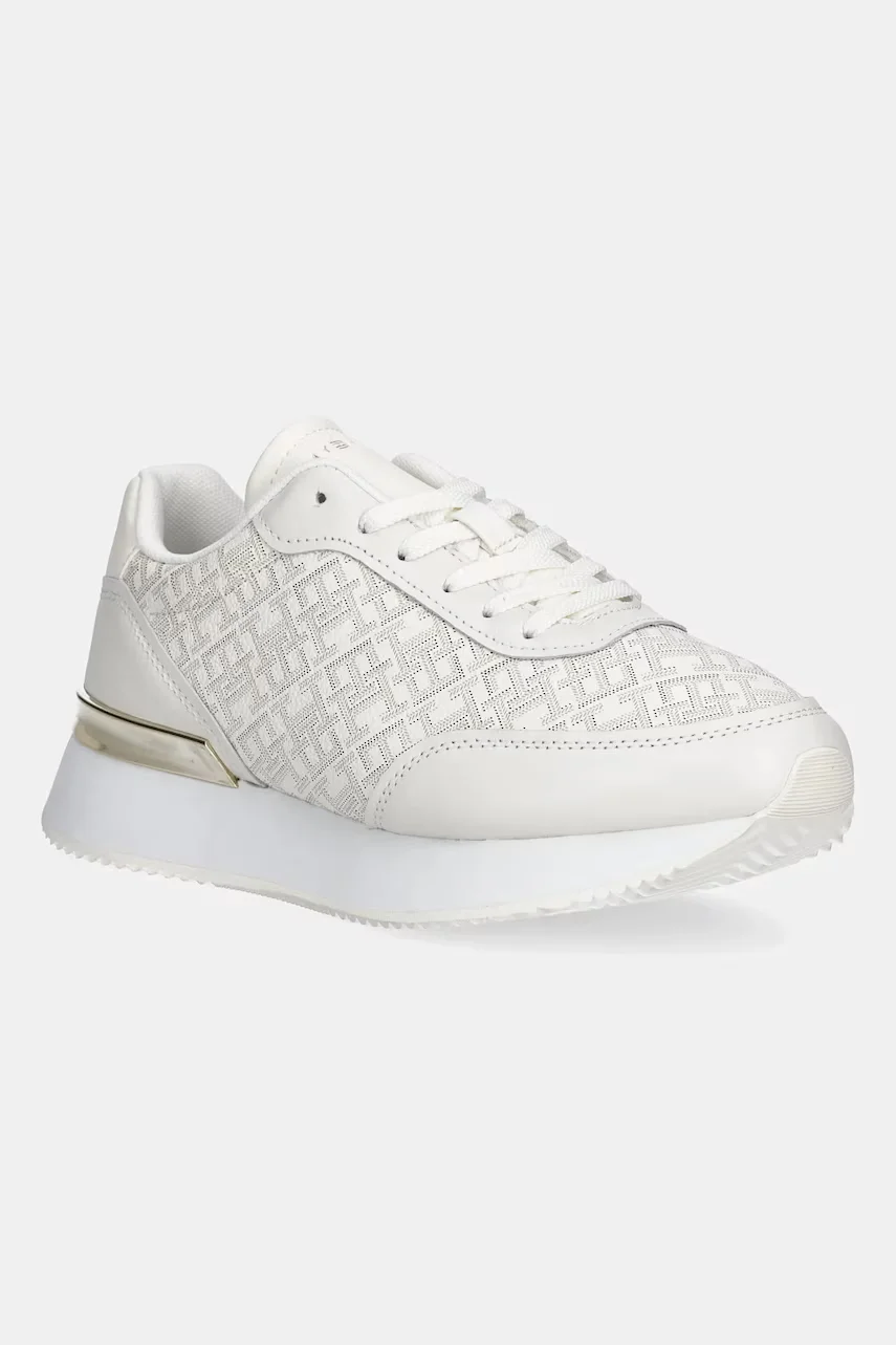 Tommy Hilfiger Кожени маратонки CHIC MONOGRAM RUNNER