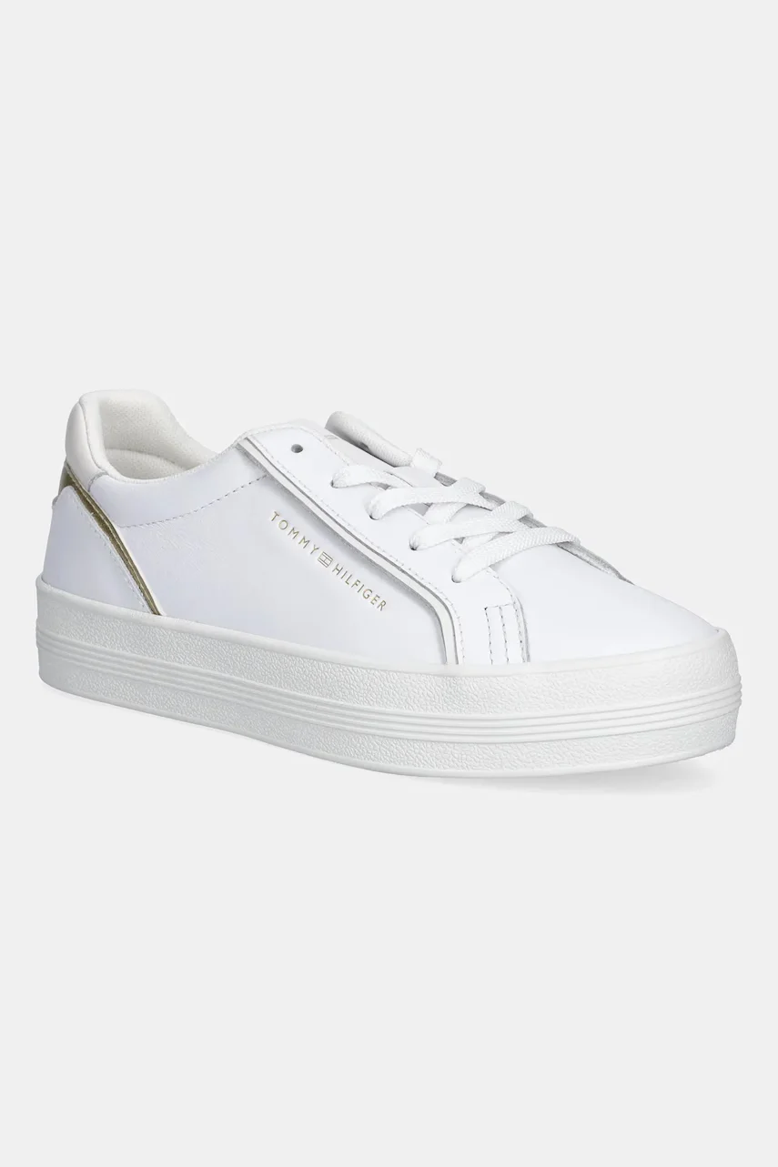 Tommy Hilfiger Кожени маратонки ESSENTIAL VULC SNEAKER