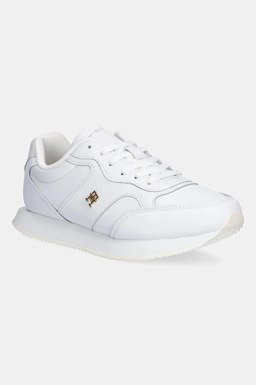 Tommy Hilfiger Кожени маратонки LEATHER RUNNER