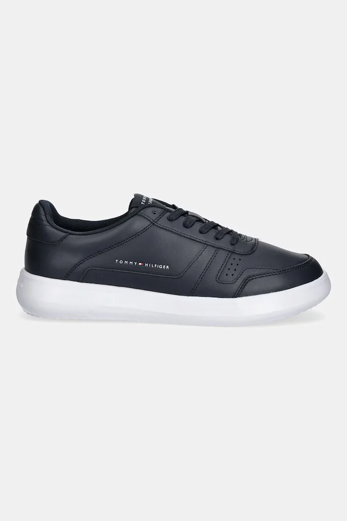 Tommy Hilfiger Кожени маратонки MODERN LIGHTCUP LTH мъжки в тъмносиньо FM0FM05529