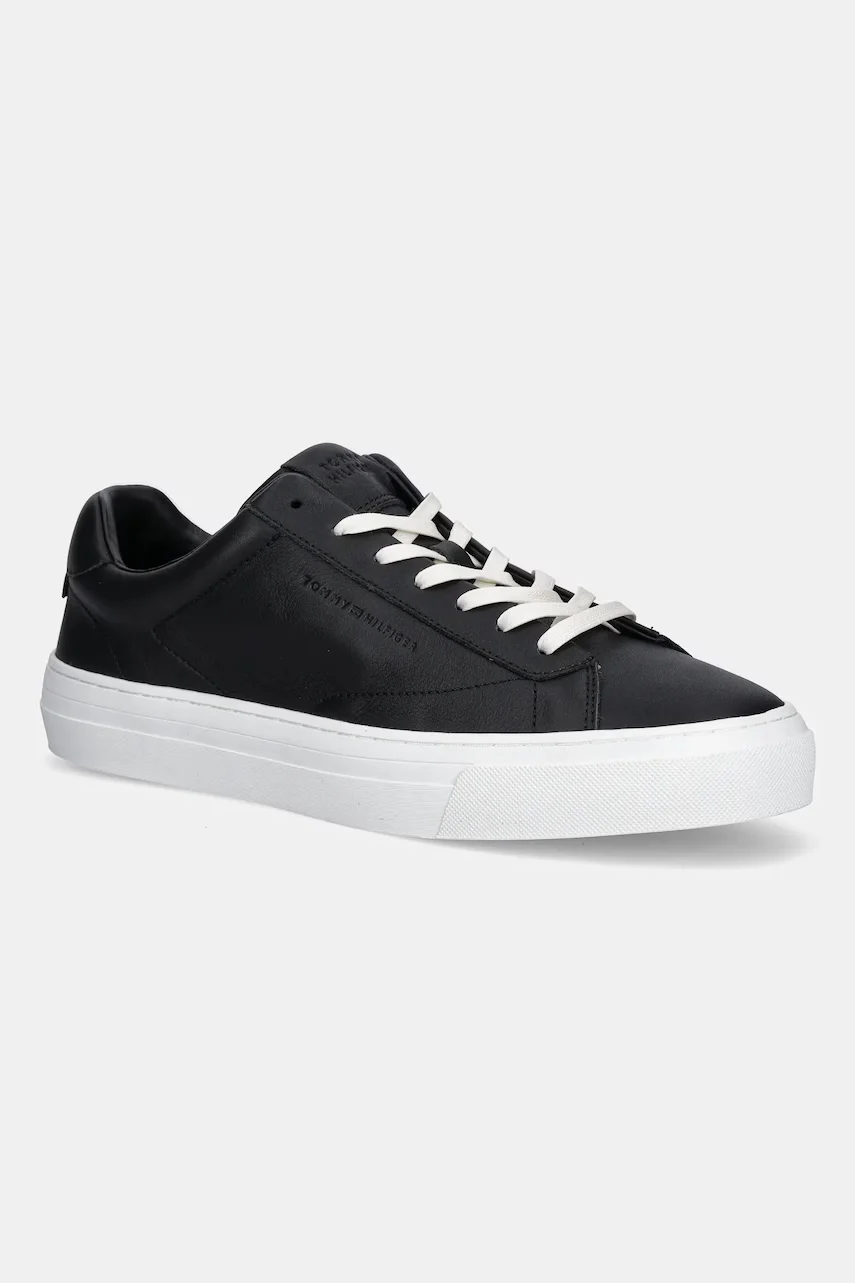 Tommy Hilfiger Кожени маратонки PREMIUM DRESS CUPSOLE LTH