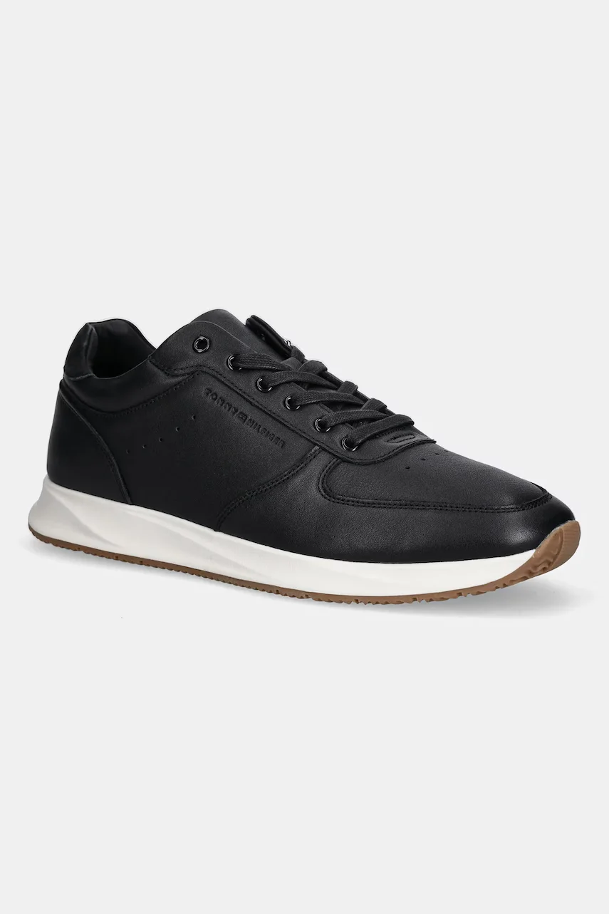 Tommy Hilfiger Кожени маратонки PREMIUM LEATHER HYBRID