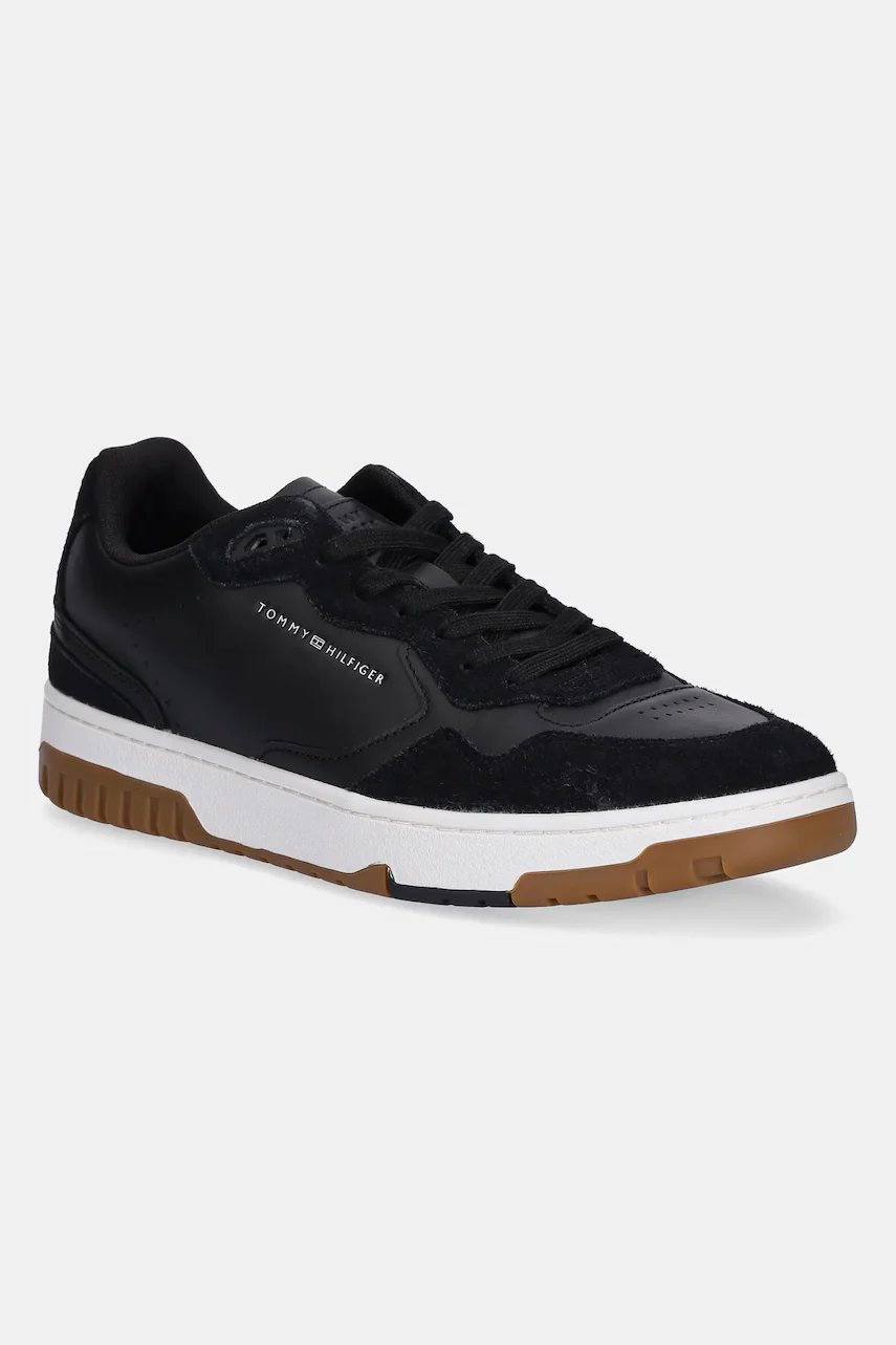 Tommy Hilfiger Кожени маратонки TH BASKET BETTER MIX LTH
