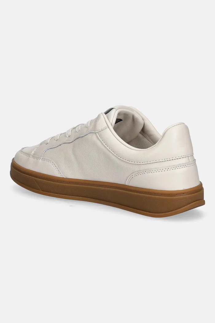 Tommy Hilfiger Кожени маратонки TH HERITAGE COURT SNEAKER LTR в бежово FW0FW09028