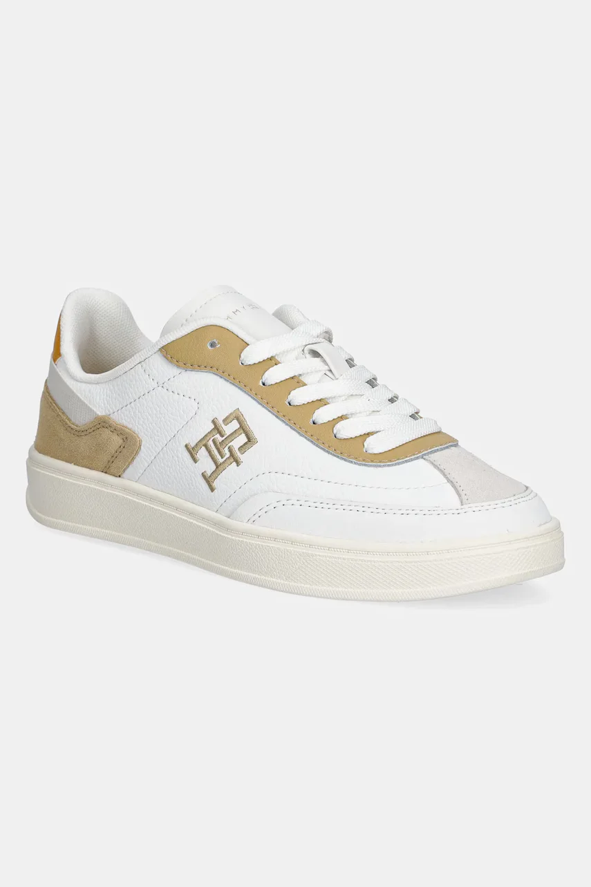 Tommy Hilfiger Кожени маратонки TH HERITAGE COURT SNEAKER SDE