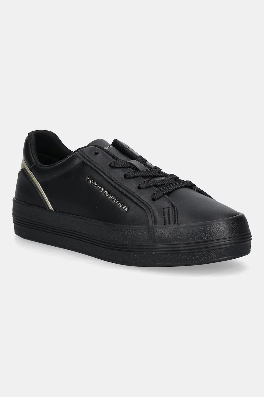 Tommy Hilfiger Кожени маратонки VULC FOXING SNEAKER