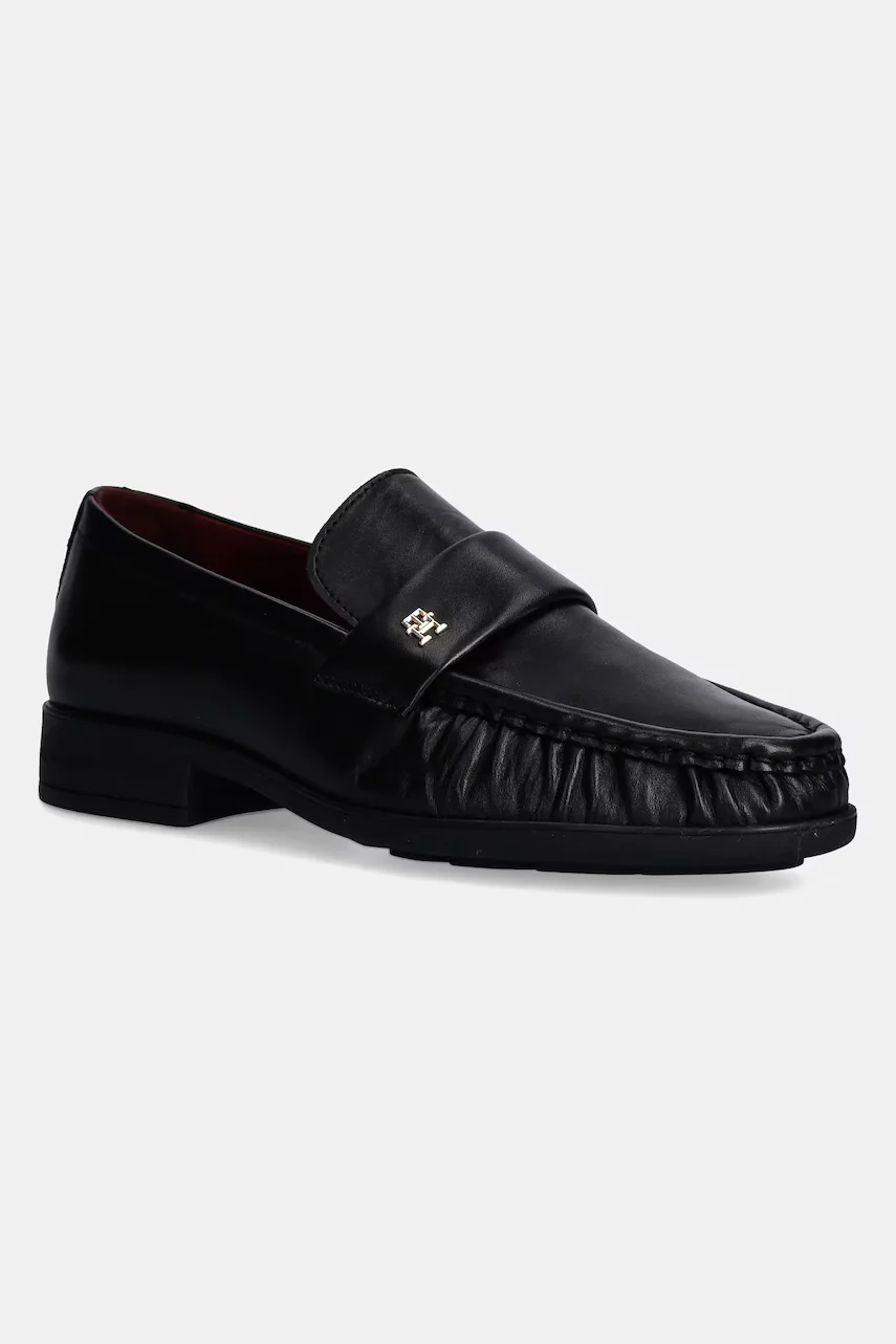 Tommy Hilfiger Кожени мокасини LOAFER SOFT NAPPA PLEATED TOE