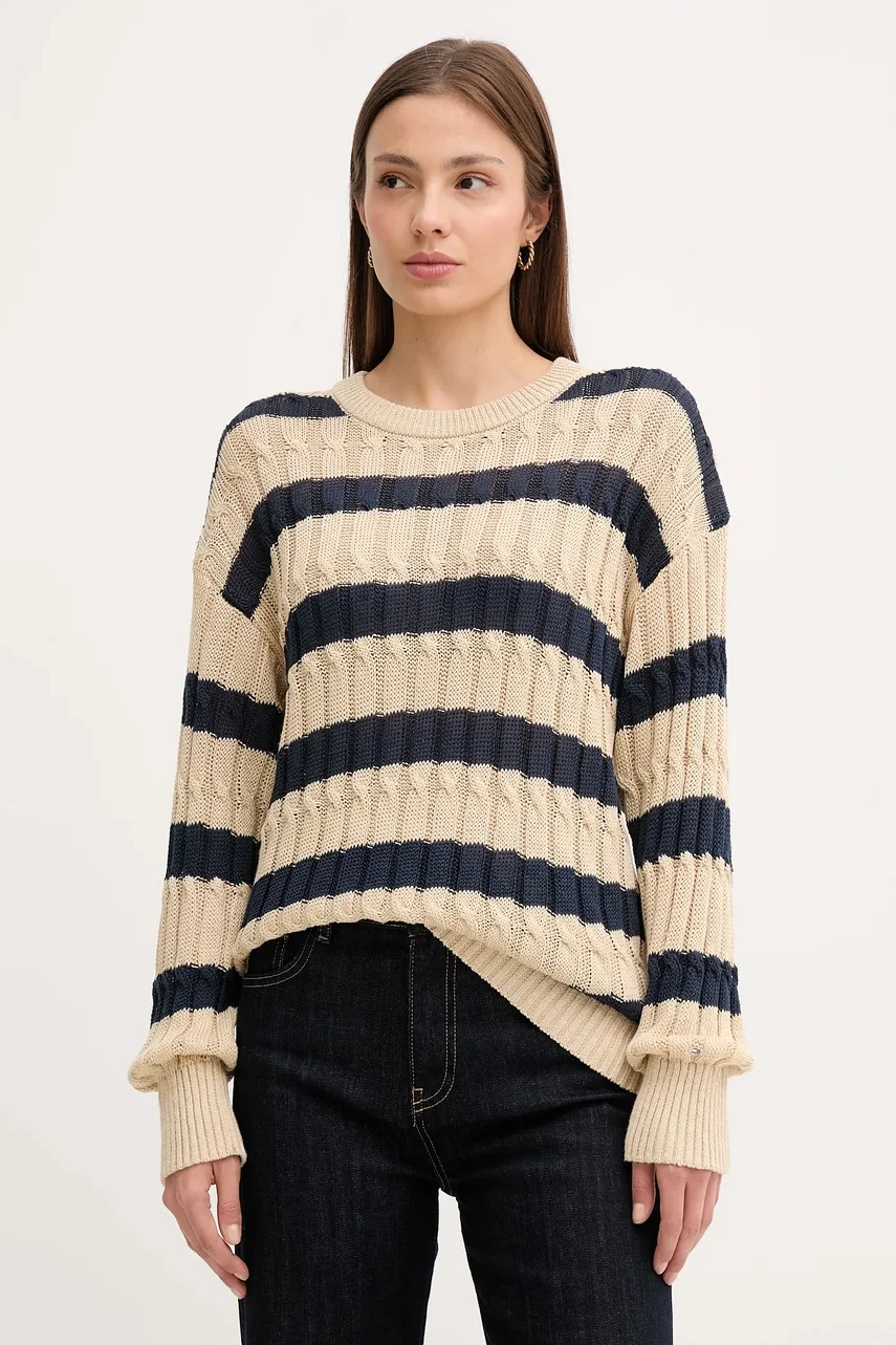 Tommy Hilfiger Ленен пуловер