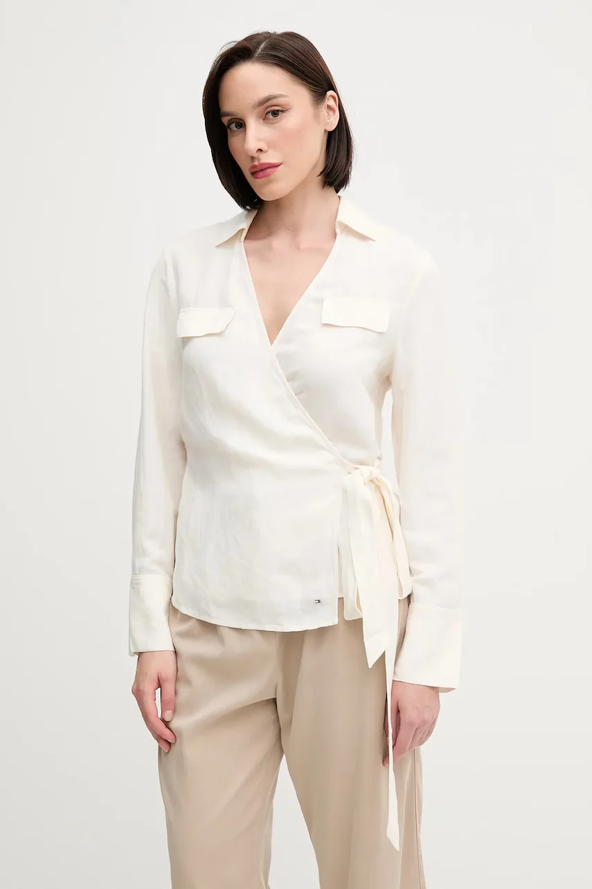 Tommy Hilfiger Ленена риза