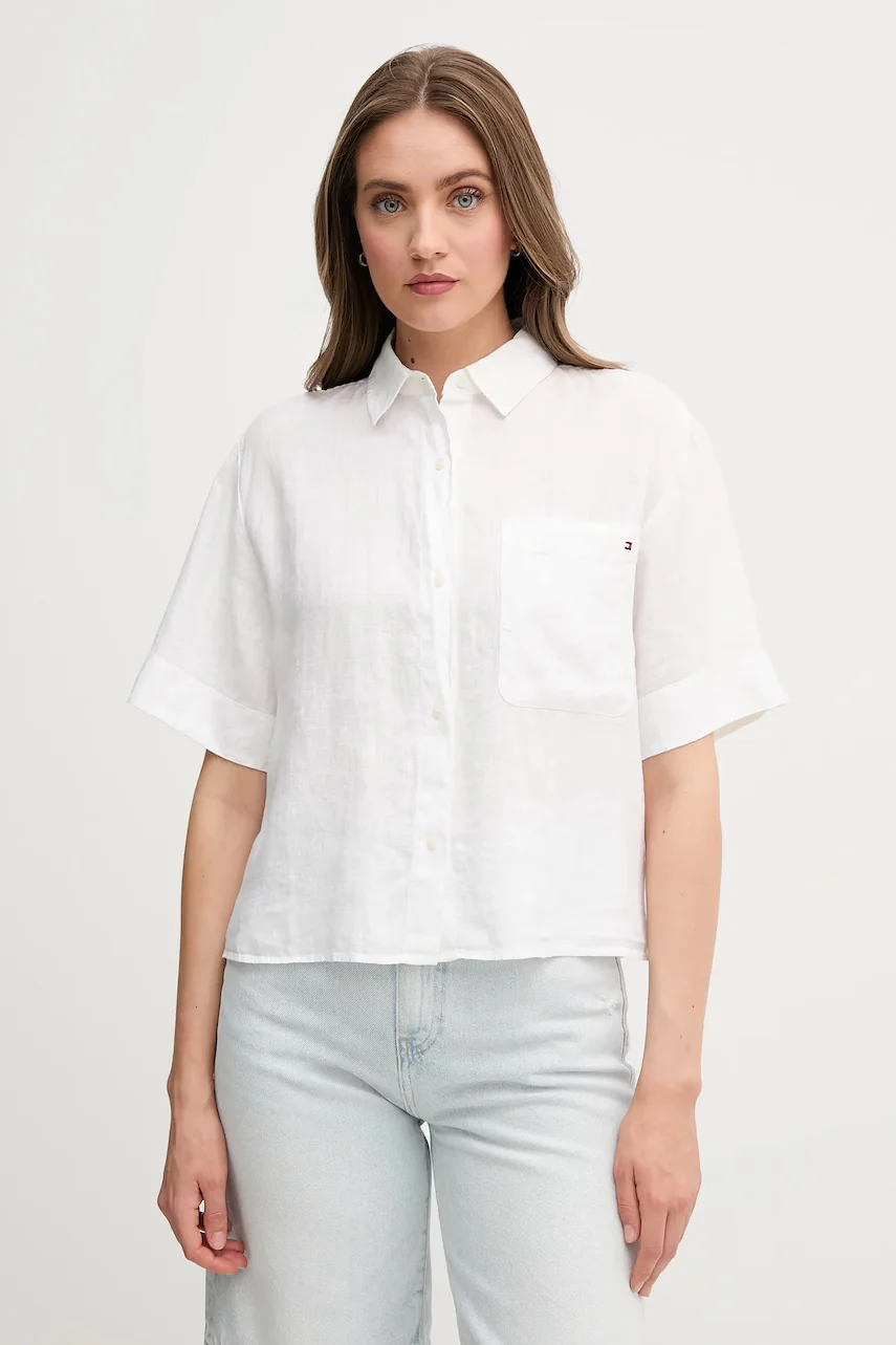 Tommy Hilfiger Ленена риза