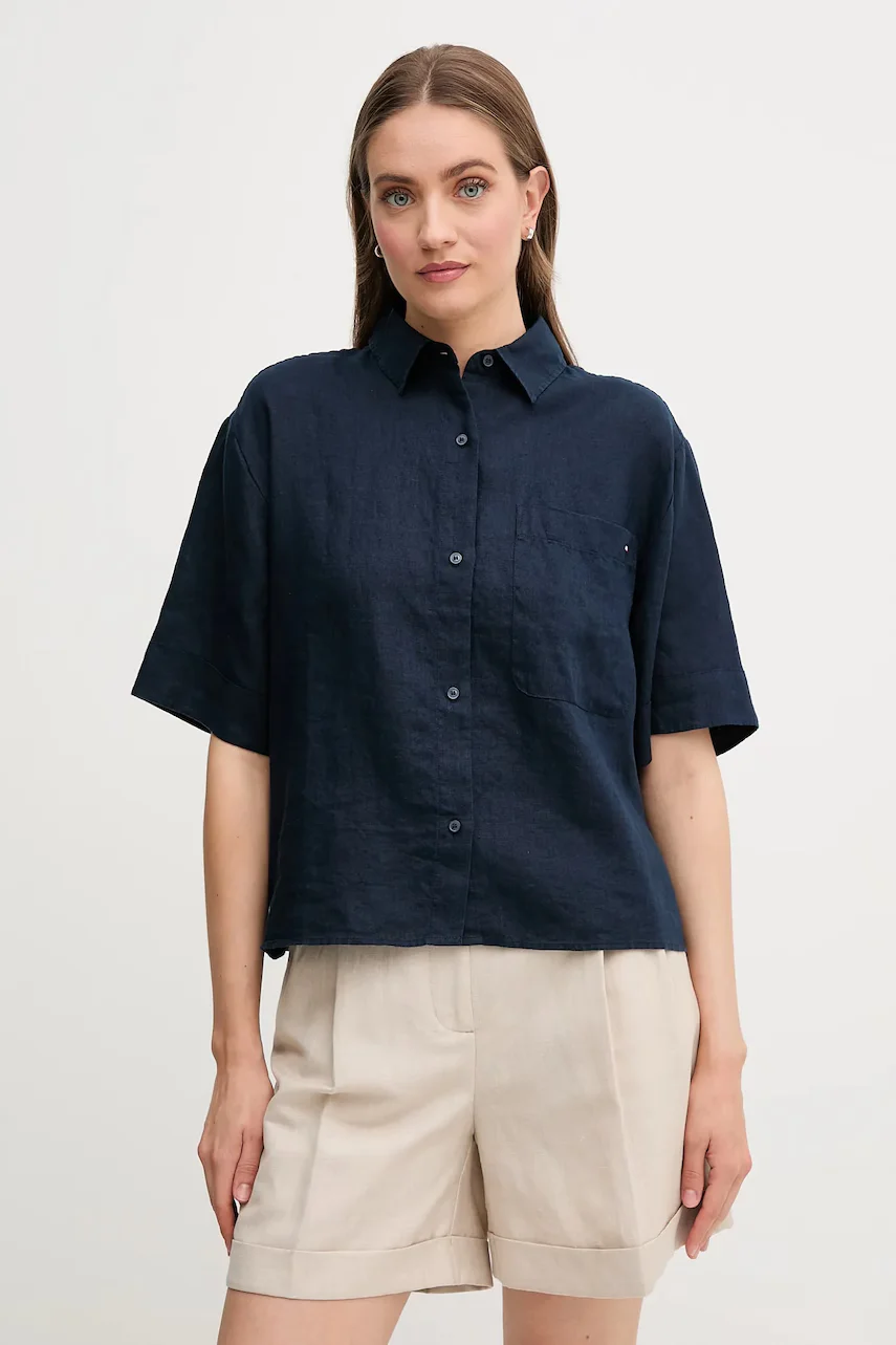 Tommy Hilfiger Ленена риза