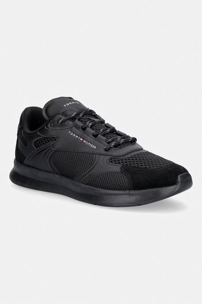 Tommy Hilfiger LIGHTWEIGHT RUNNER MONOCOLOR маратонки мъжки черни FM0FM05928