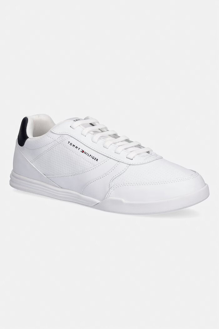 Tommy Hilfiger LOPRO LTH маратонки мъжки от кожа бежови FM0FM05827