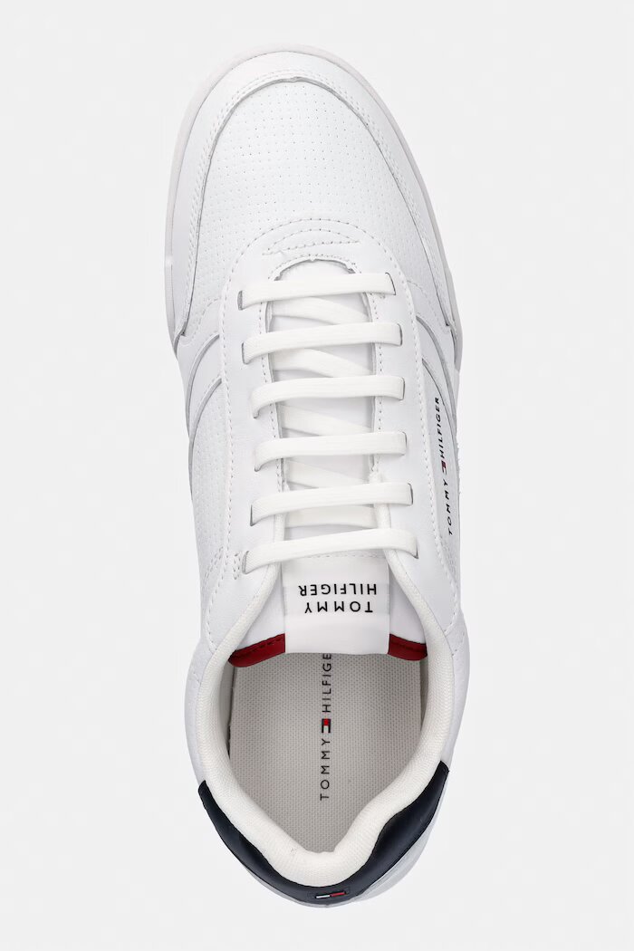Tommy Hilfiger LOPRO LTH маратонки мъжки от кожа бежови FM0FM05827