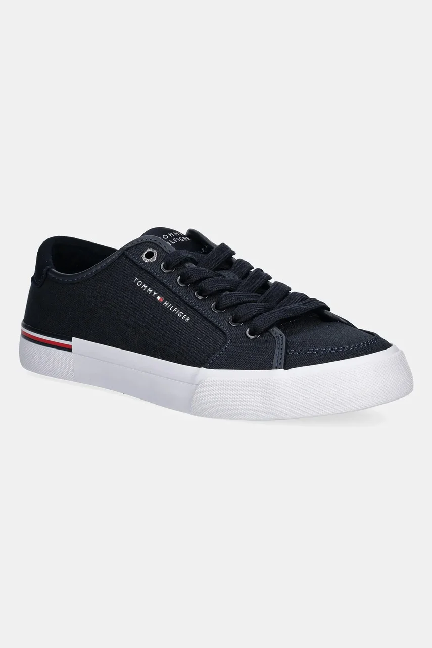 Tommy Hilfiger Маратонки CORE CORPORATE VULC CANVAS