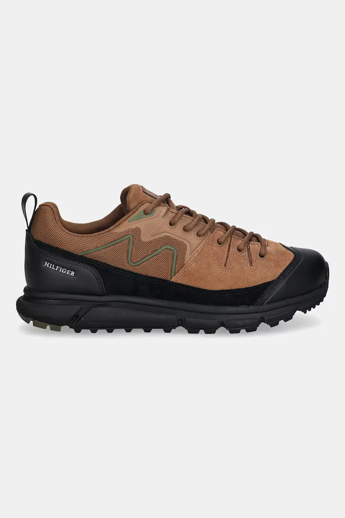 Tommy Hilfiger Маратонки OUTDOOR SNEAKER TECH SUEDE WPM в кафяво FM0FM05723