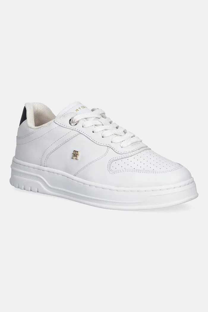 Tommy Hilfiger Маратонки TH SPORTY CUPSOLE CORP в бяло FW0FW09025