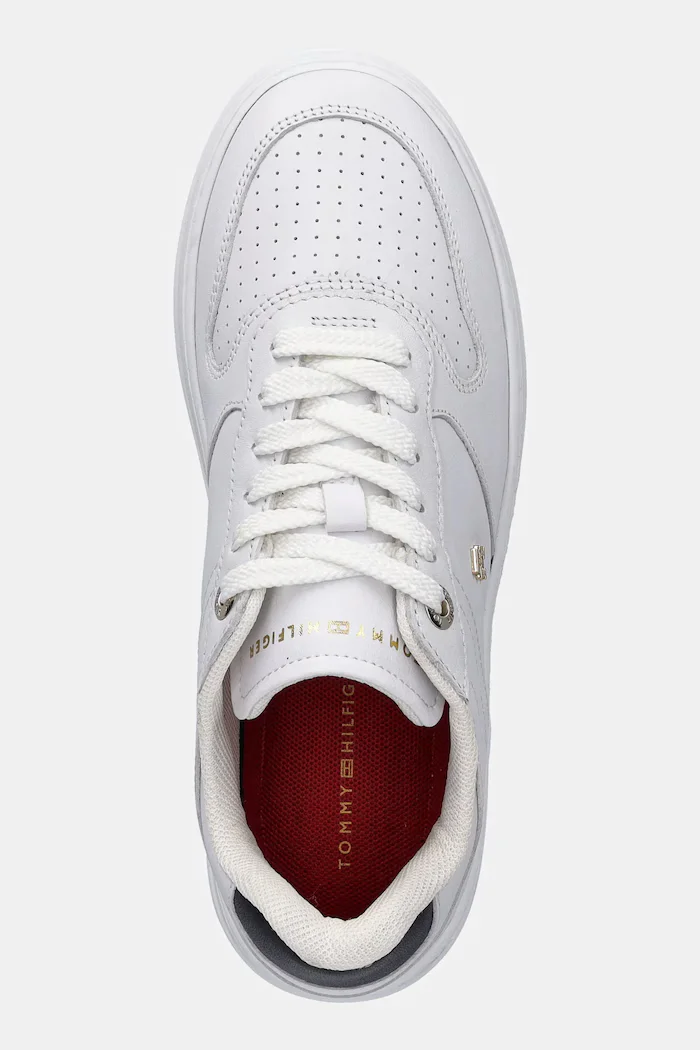 Tommy Hilfiger Маратонки TH SPORTY CUPSOLE CORP в бяло FW0FW09025