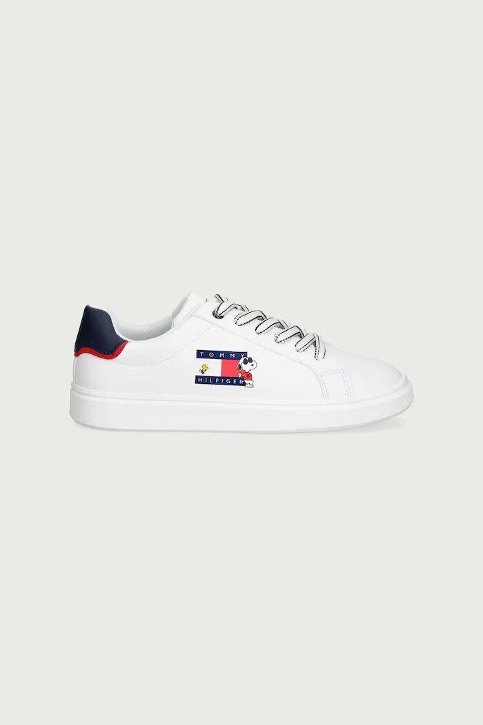 Tommy Hilfiger маратонки за деца бели T3X9-35324