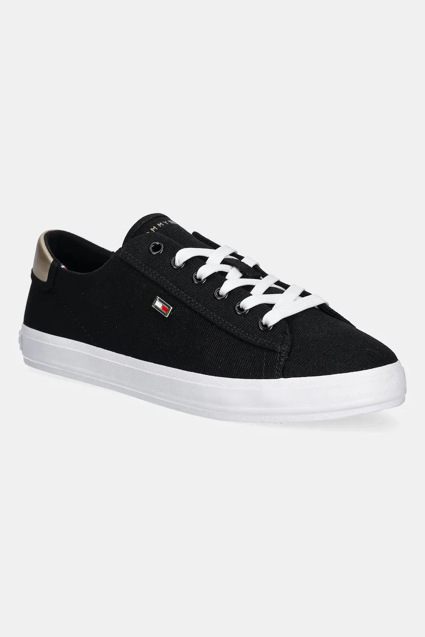 Tommy Hilfiger Ниски кецове VULC CANVAS LACE UP SNEAKER