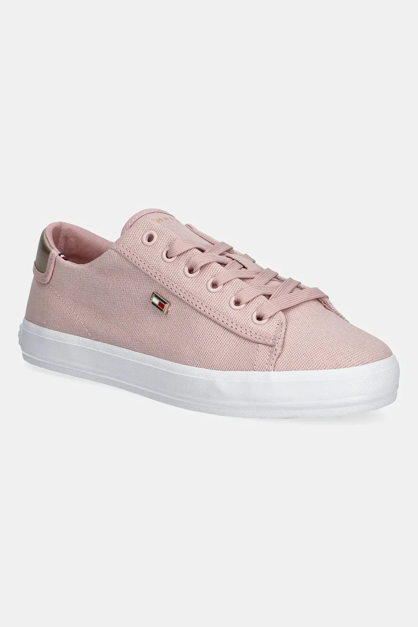 Tommy Hilfiger Ниски кецове VULC CANVAS LACE UP SNEAKER