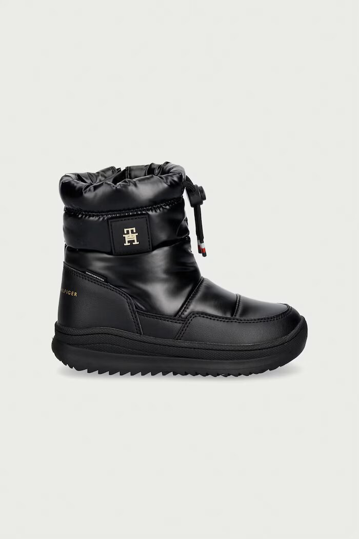 Tommy Hilfiger обувки за деца черни T3AD-35206