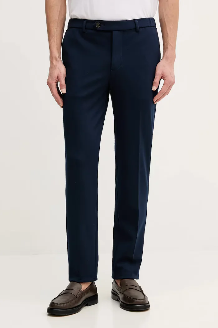 Tommy Hilfiger официален панталон мъжки тъмносин MW0MW41787