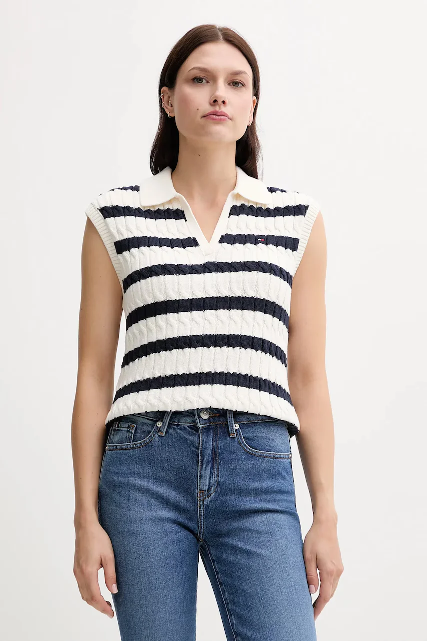 Tommy Hilfiger Памучен елек