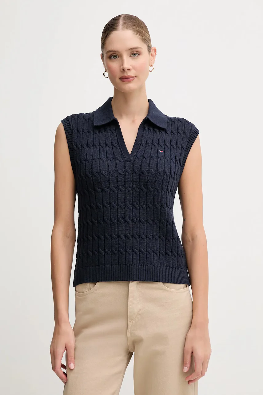 Tommy Hilfiger Памучен елек