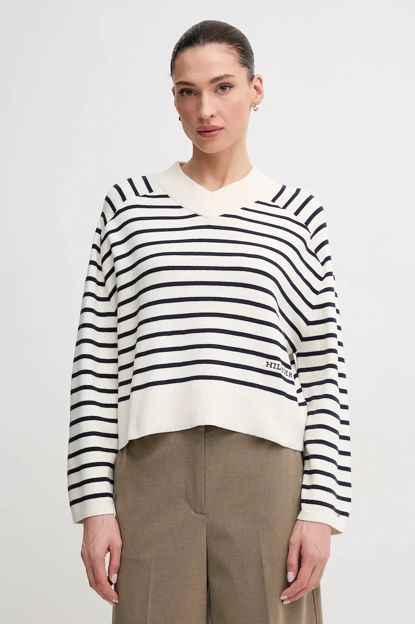 Tommy Hilfiger Памучен пуловер