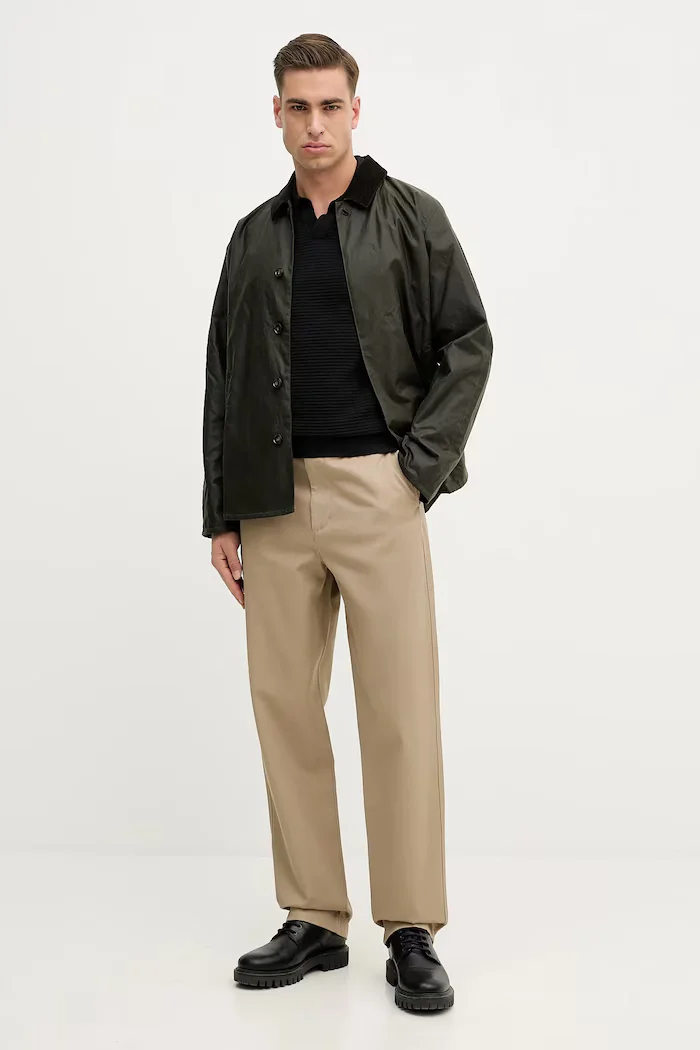 Tommy Hilfiger Памучен пуловер мъжки в черно от лека материя MW0MW41644